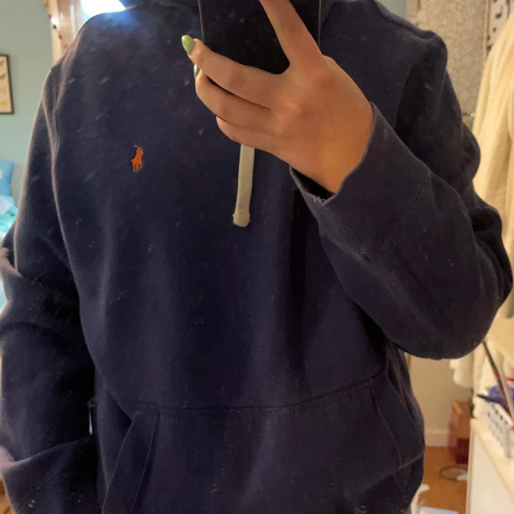 Navy blue Polo Ralph Lauren hoodie